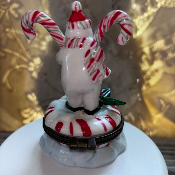 snowman trinket box - Picture 3 of 4